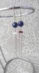 oorbellen lang Lapis Lazuli