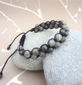 armband kralen labradoriet
