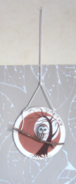 wandhanger uil bruin